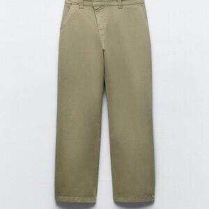 Wrap chino pants